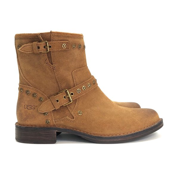 NWOB UGG Fabrizia Sheepskin Studs Boot #963 - Picture 3 of 8